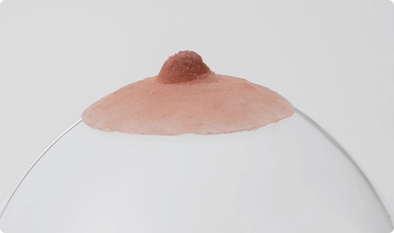 تفصيل قطعة تعويضيه بديل تجميلي صناعي للحلمة 3D